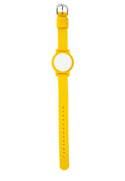 Csatos karrs RFID tag, MIFARE S50, 13,56MHz chip, srga, IDT-4016MF-yo